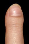 Peggy's right thumb
